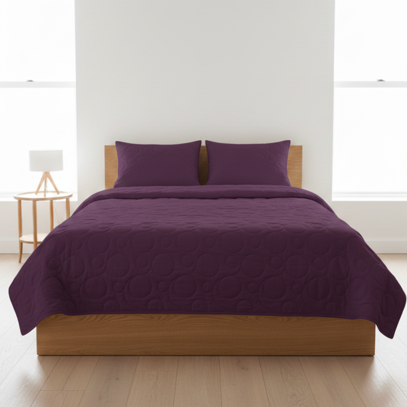 COBERTOR SUEDE UVA FULL - 2 PLZ