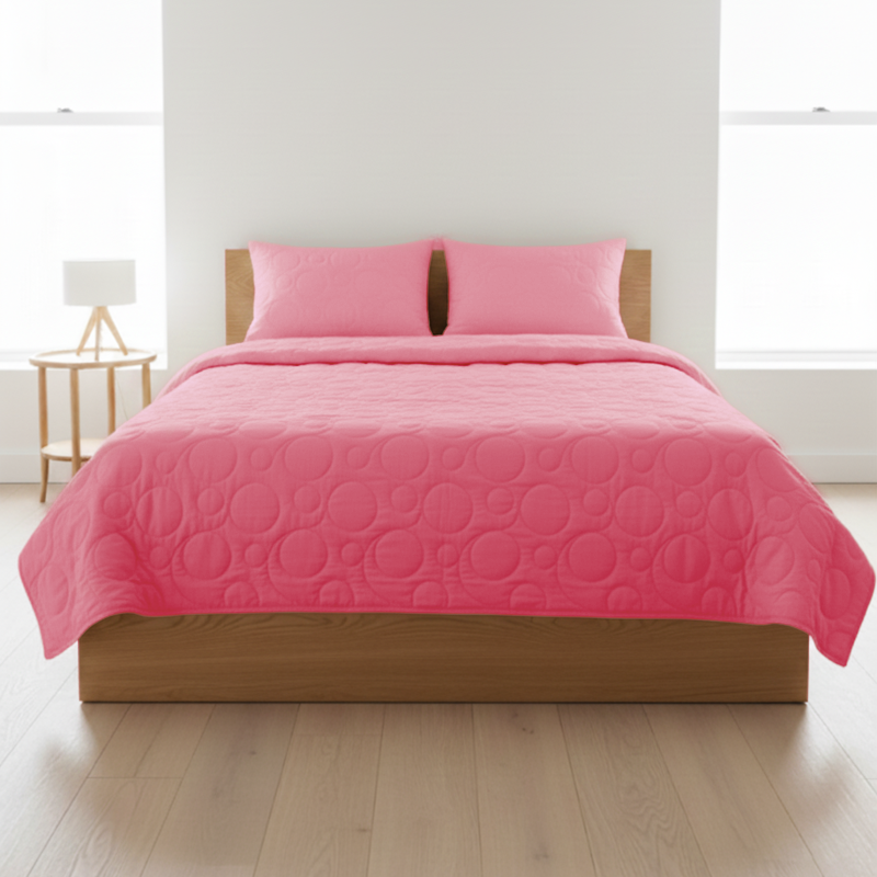 COBERTOR SUEDE CORAL FULL - 2 PLZ