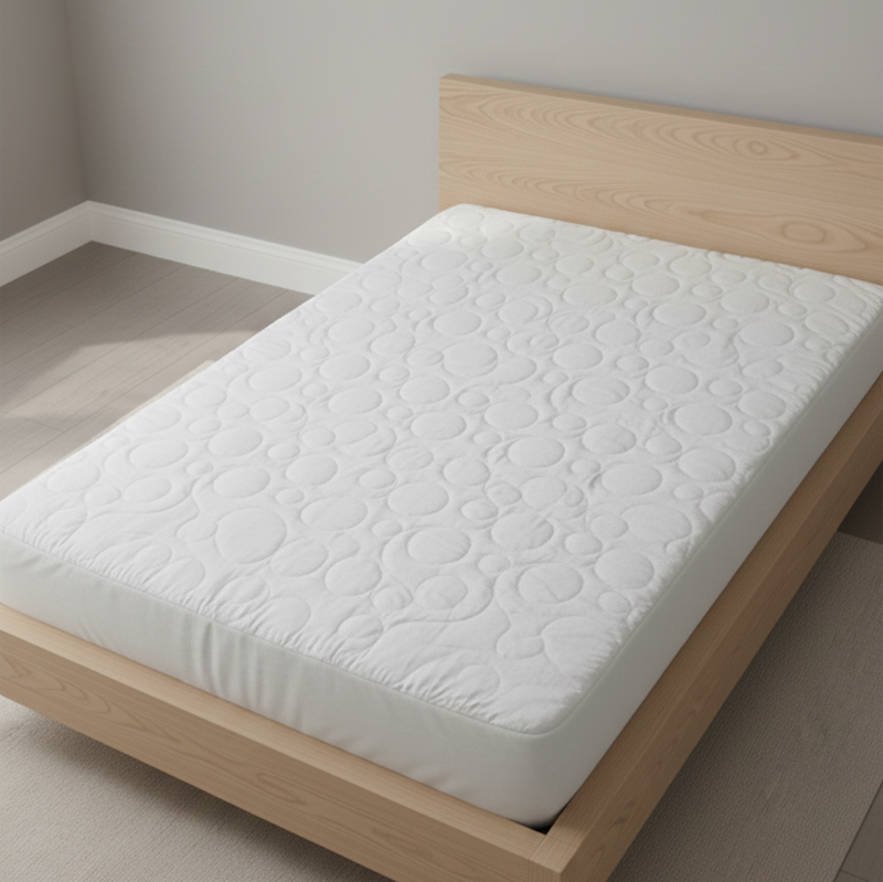 PROTECTOR COLCHON ACOLCHADA BRISAS BLANCO FULL - 2 Plz