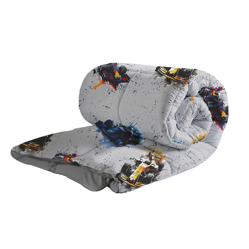 COBERTOR YOUNG REPUBLIC FORMULA 1  GRIS